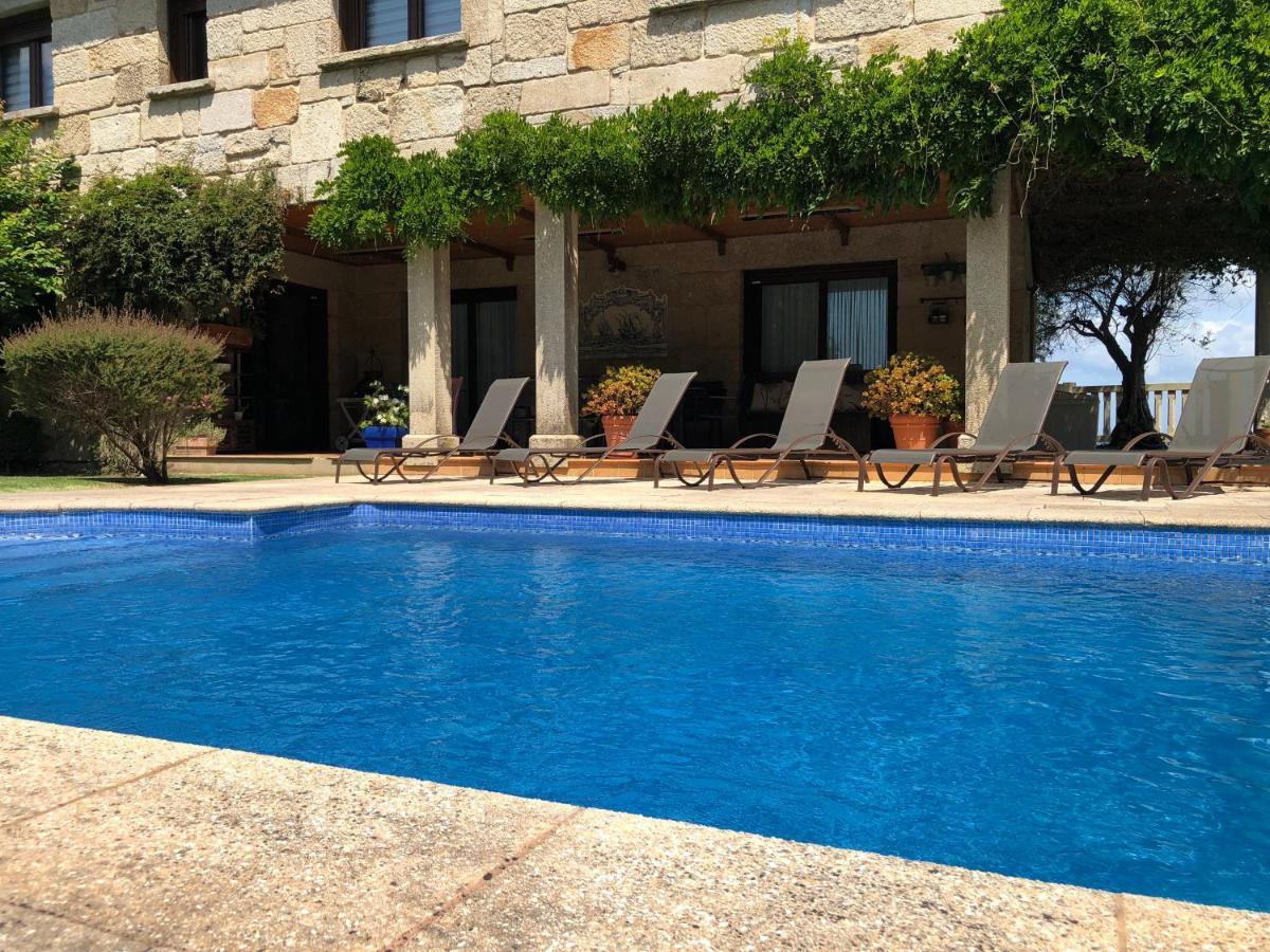 Casa Da Lomba Piscina Y Vistas Al Mar En Baiona